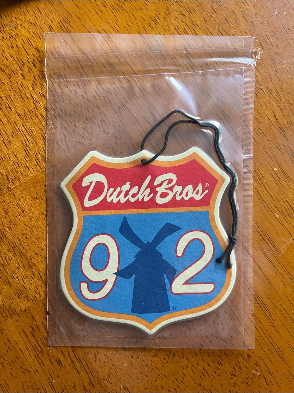 NEW LIMITED EDITION DUTCH BROS ROAD SIGN AIR FRESHENER